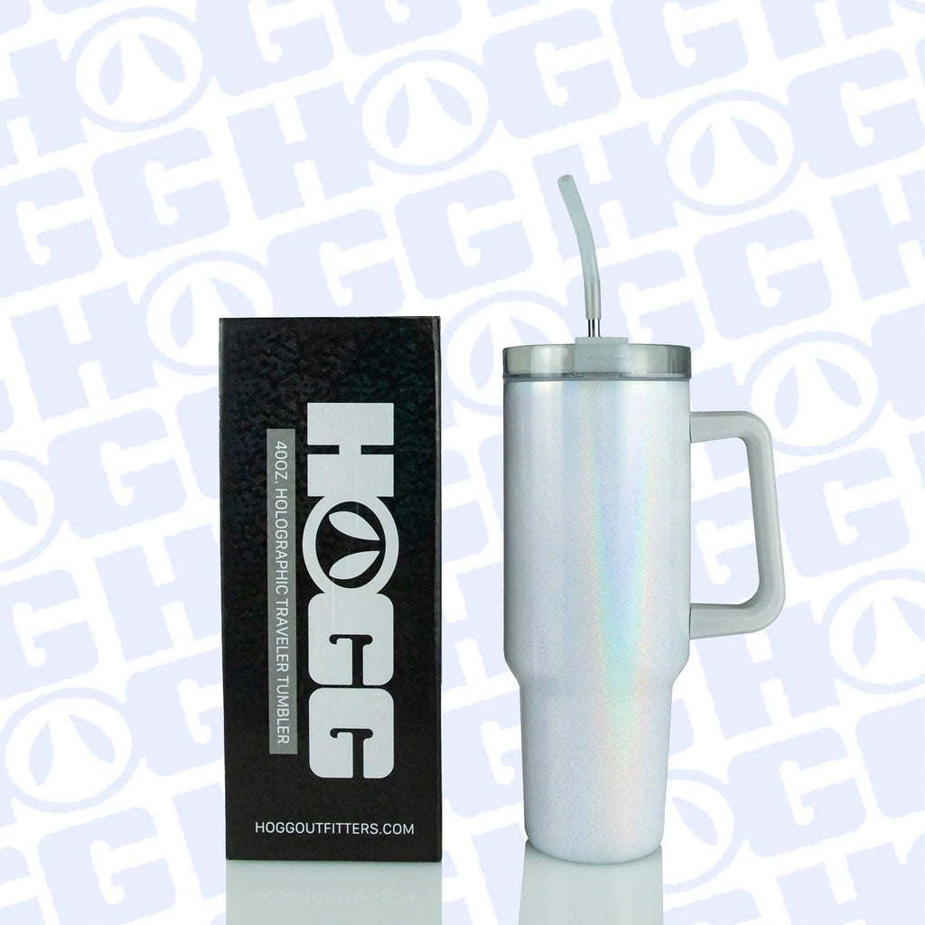 40oz SUBLIMATION CLEAR TRAVELER TUMBLER