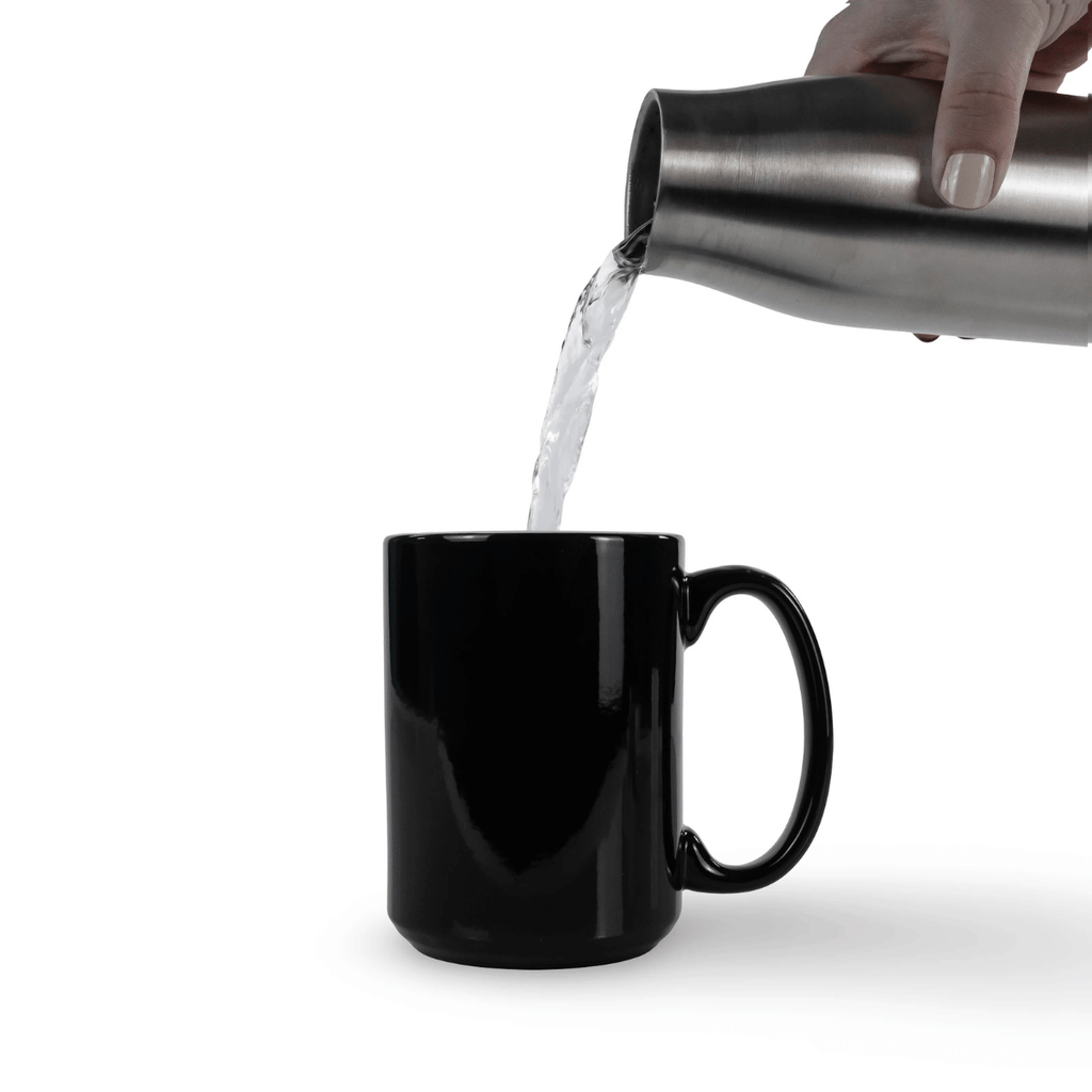 15oz CERAMIC HEAT CHANGING MUG - BLACK
