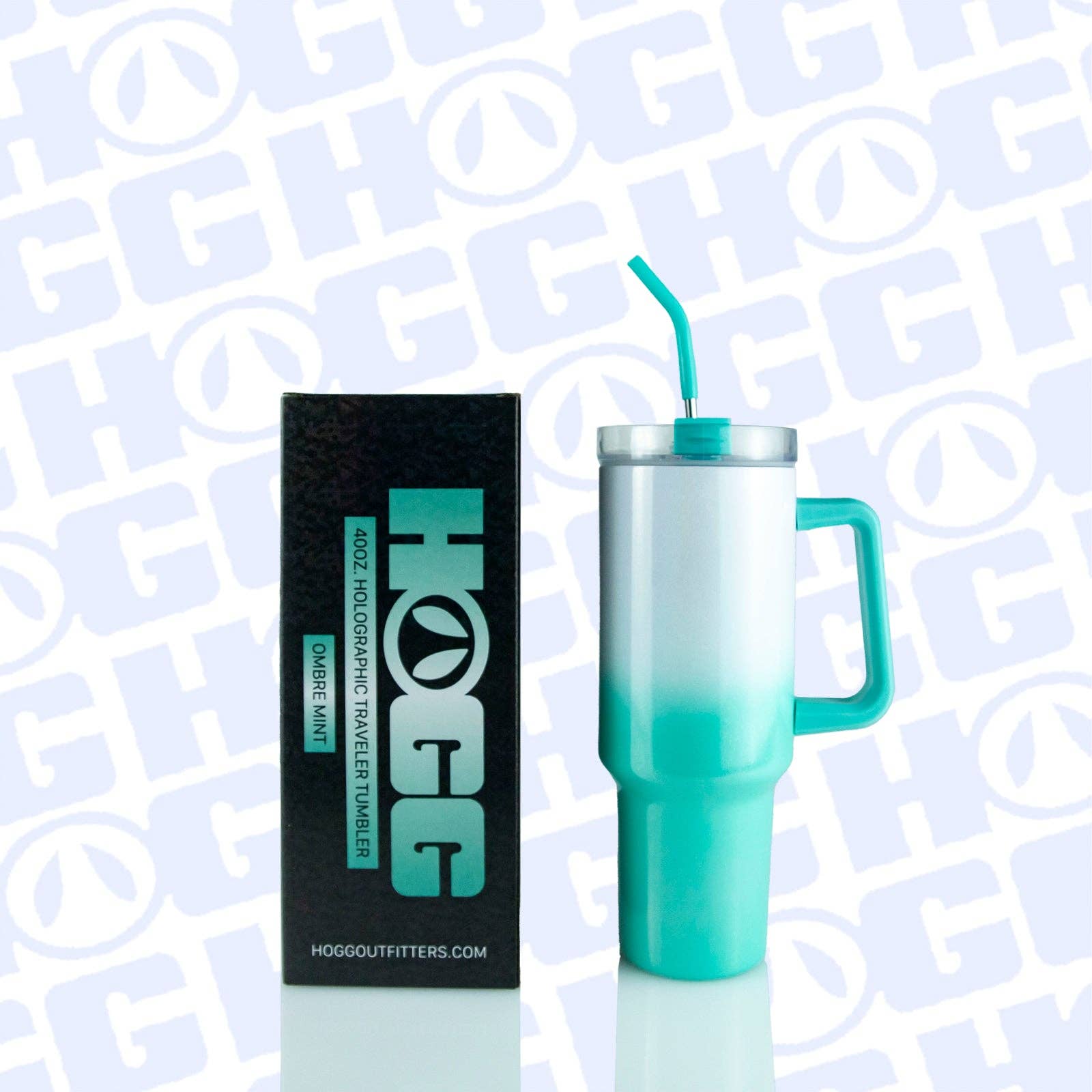 40oz SUBLIMATION CLEAR TRAVELER TUMBLER