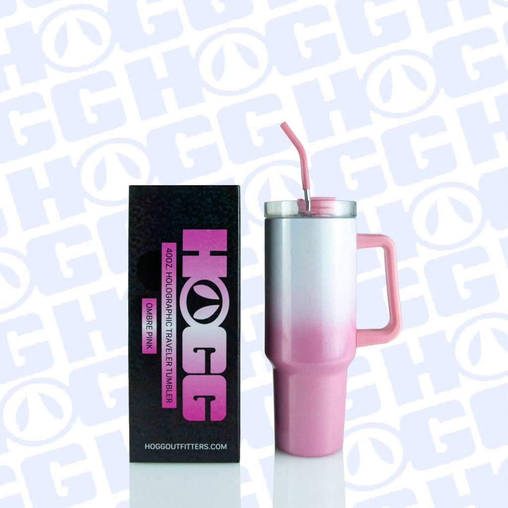 40oz SUBLIMATION CLEAR TRAVELER TUMBLER