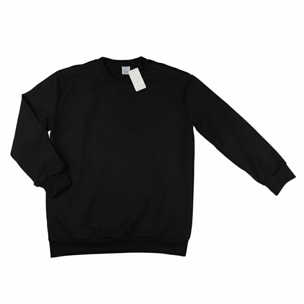 BLACK SWEATSHIRT