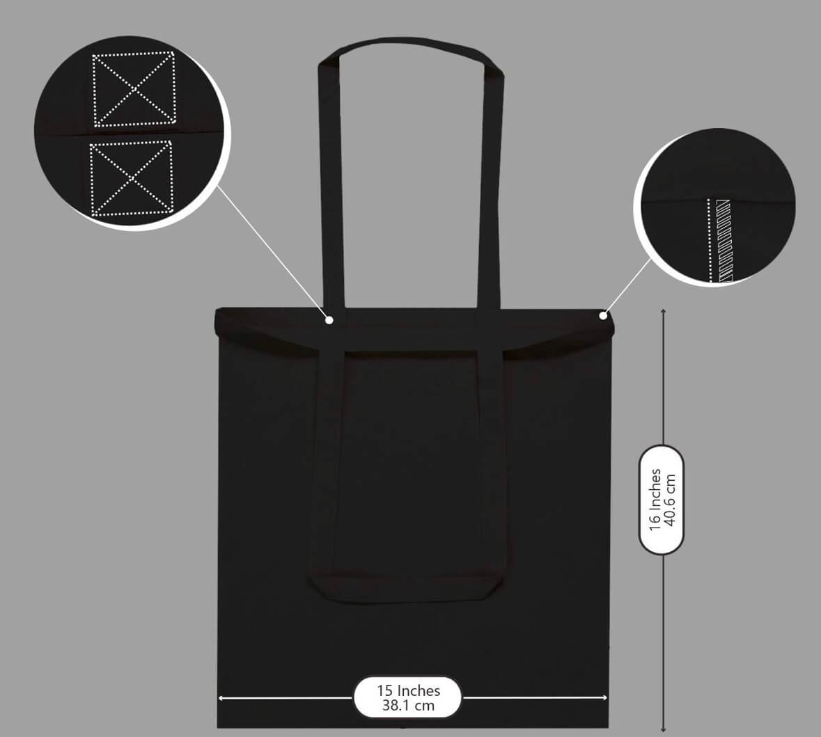 Blank Large Tote Bag