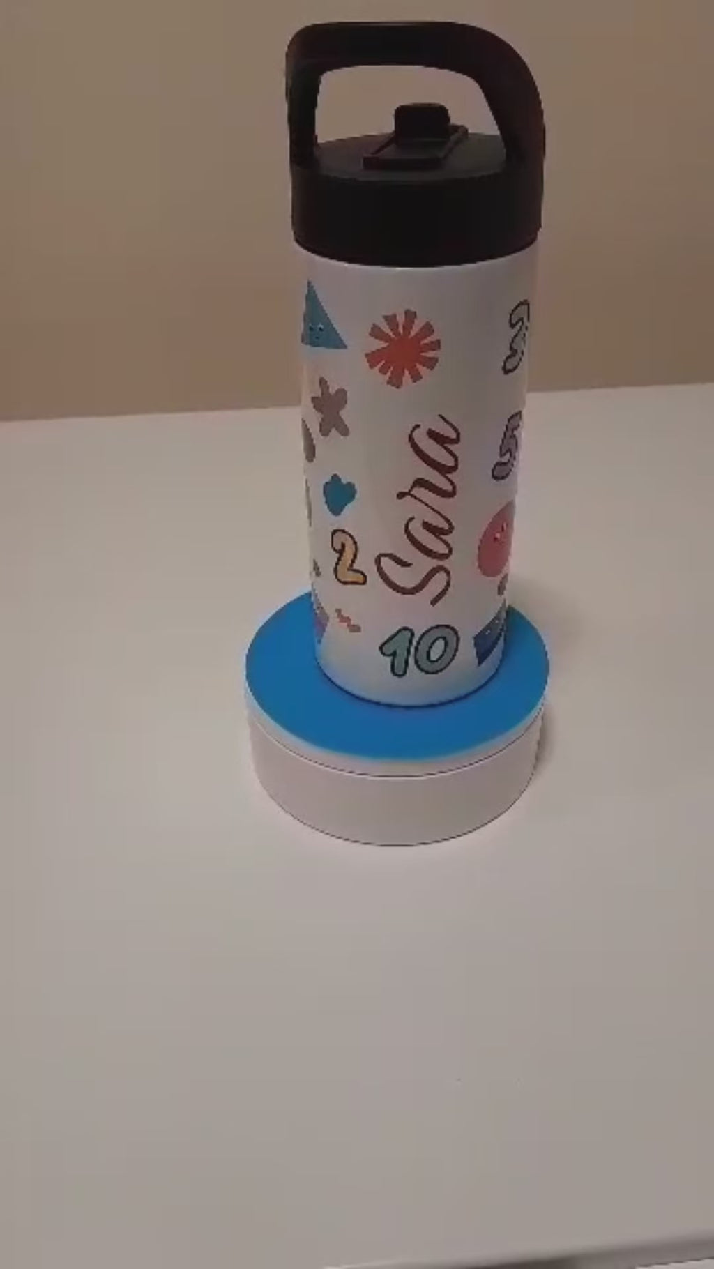 16oz Sublimation Water Bottle Blanks White